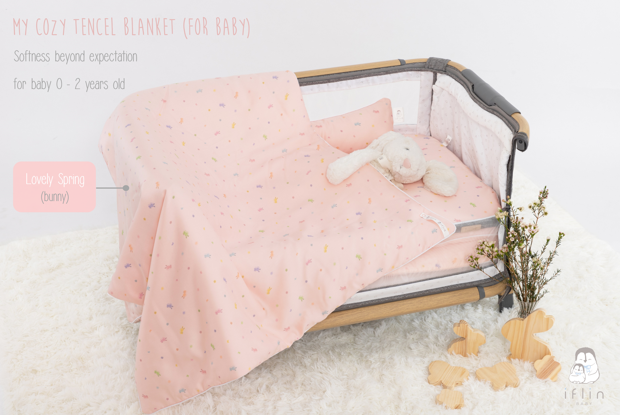 My Sweet Dreams Baby Blanket (0–2 yrs old)