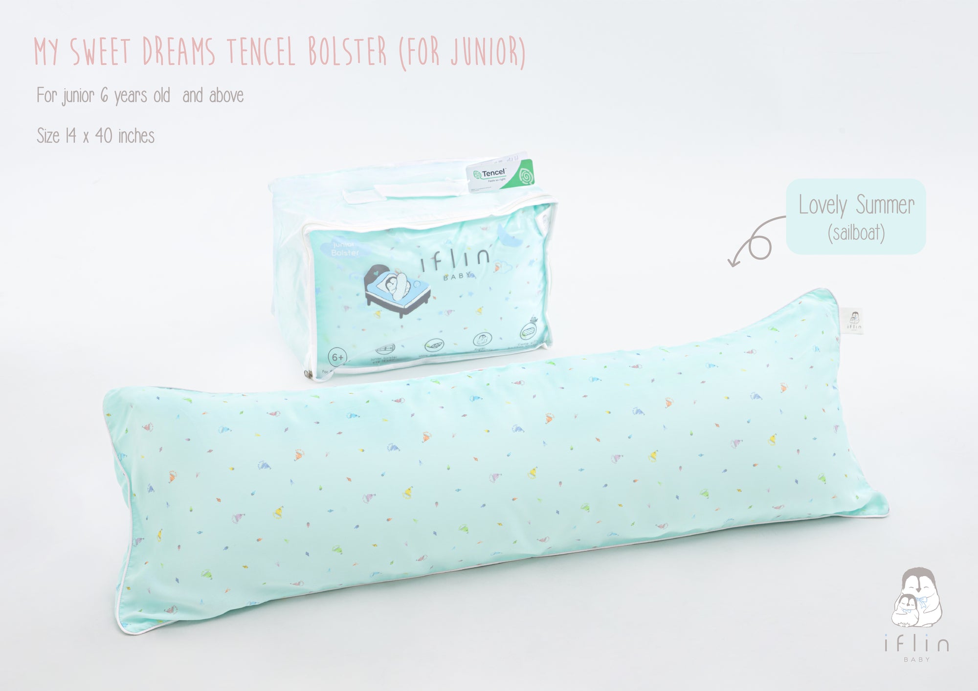 My Cozy Junior Bolster (6 yrs- adult)