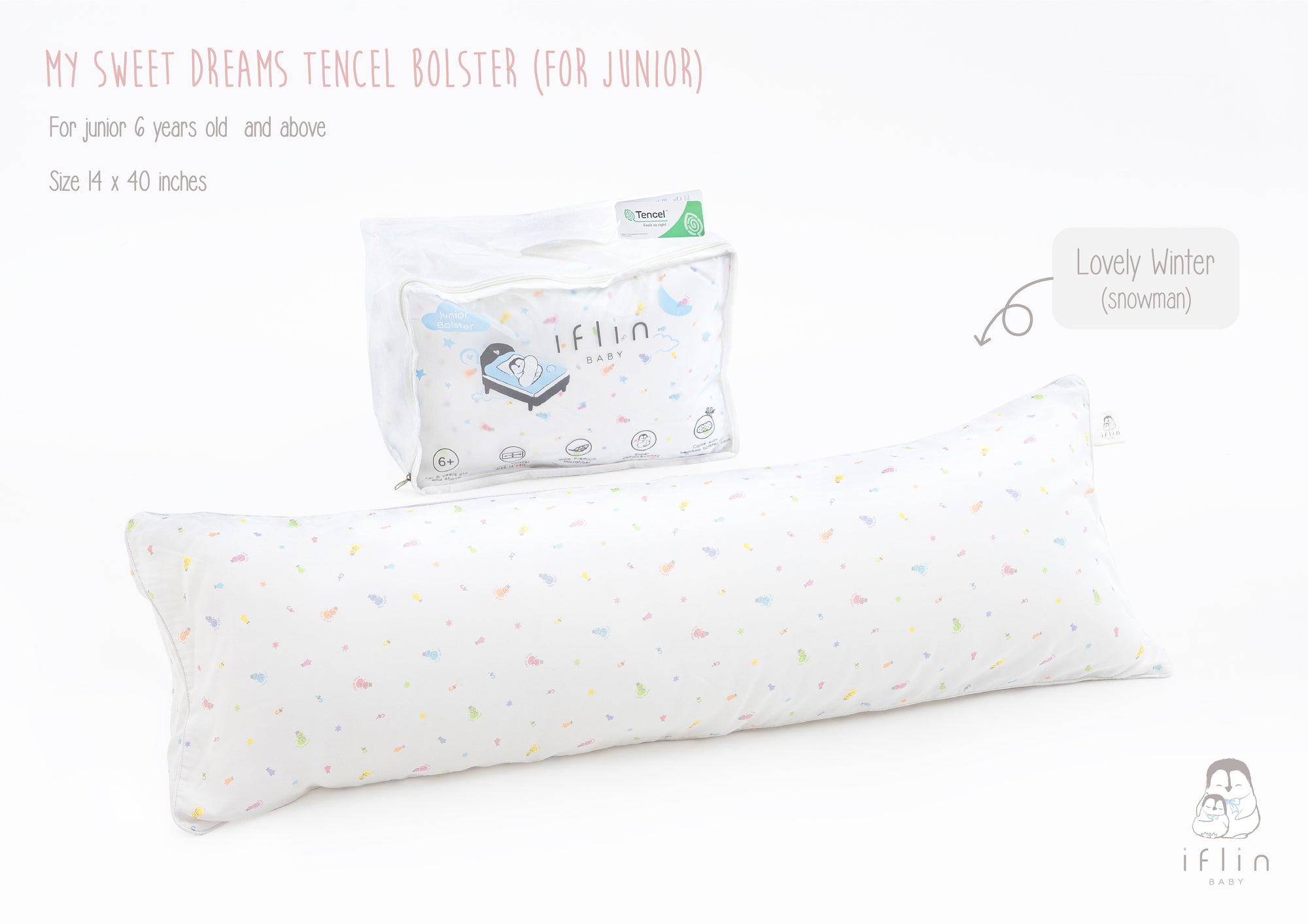 My Cozy Junior Bolster (6 yrs- adult)