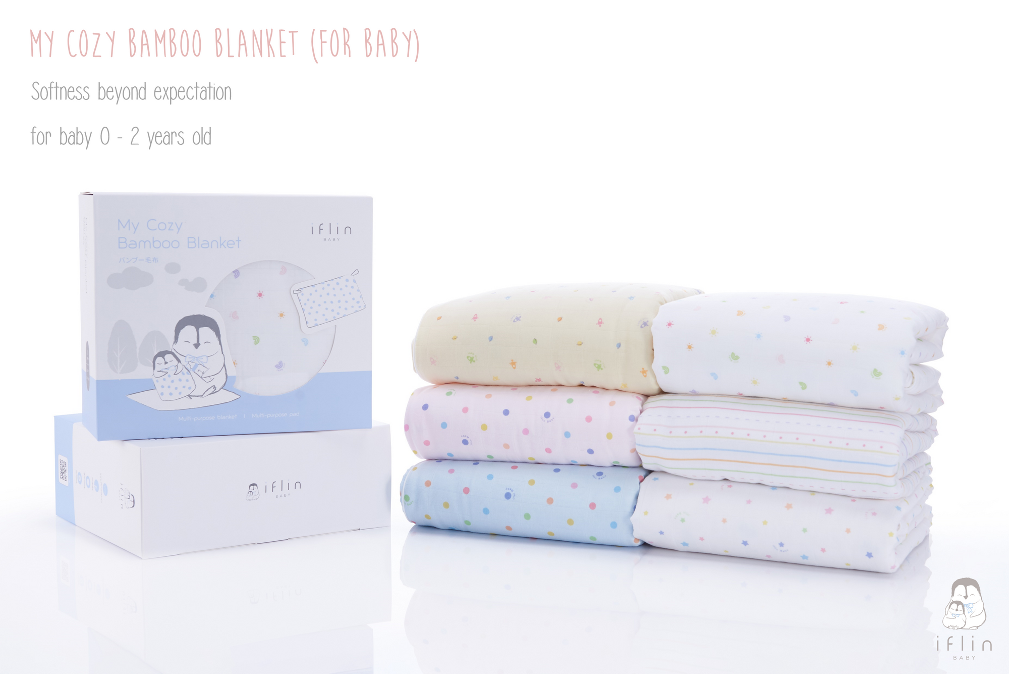 My Sweet Dreams Baby Blanket (0–2 yrs old)