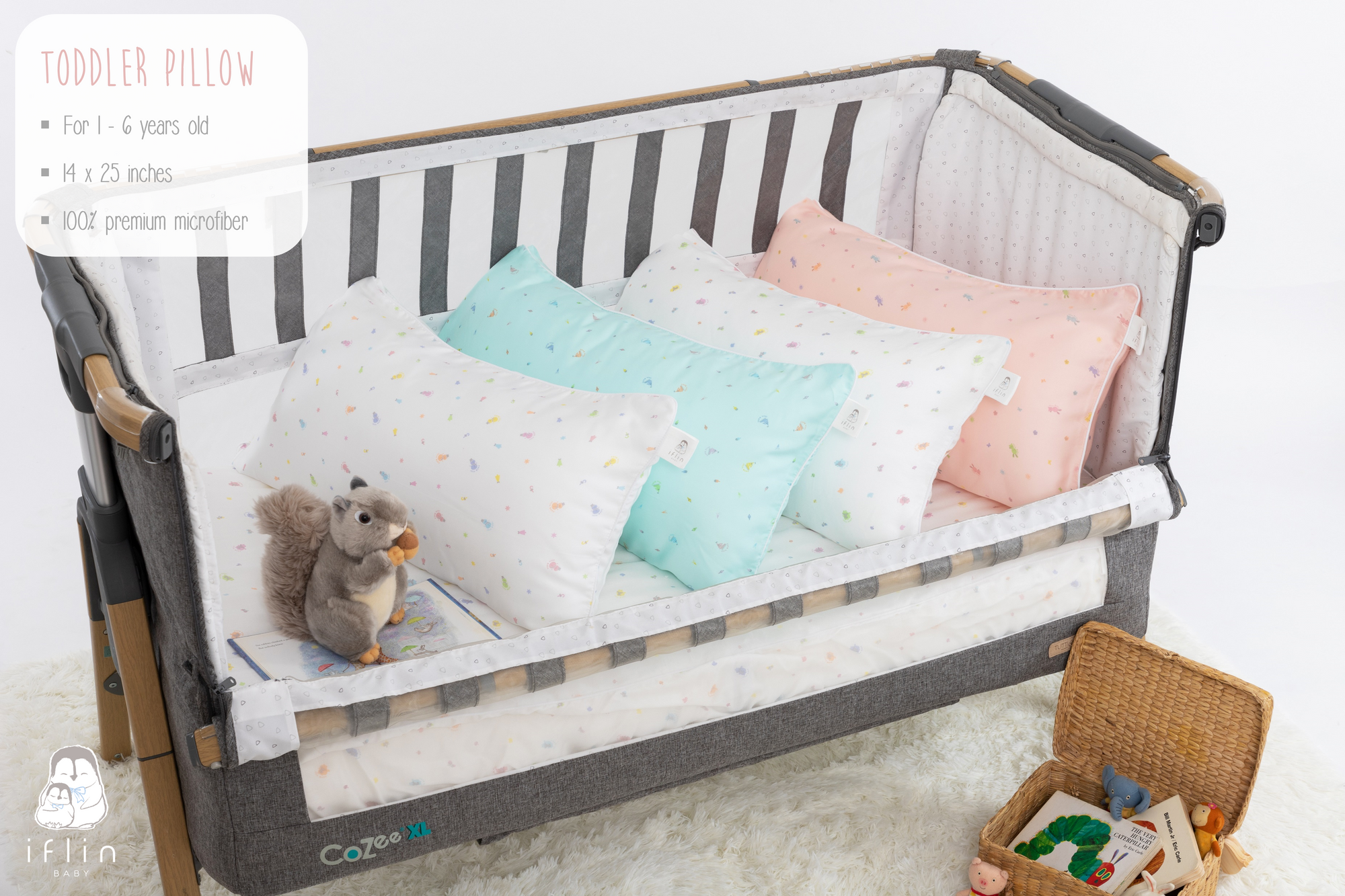 My Sweet Dreams Toddler Pillow (2–4 yrs old)